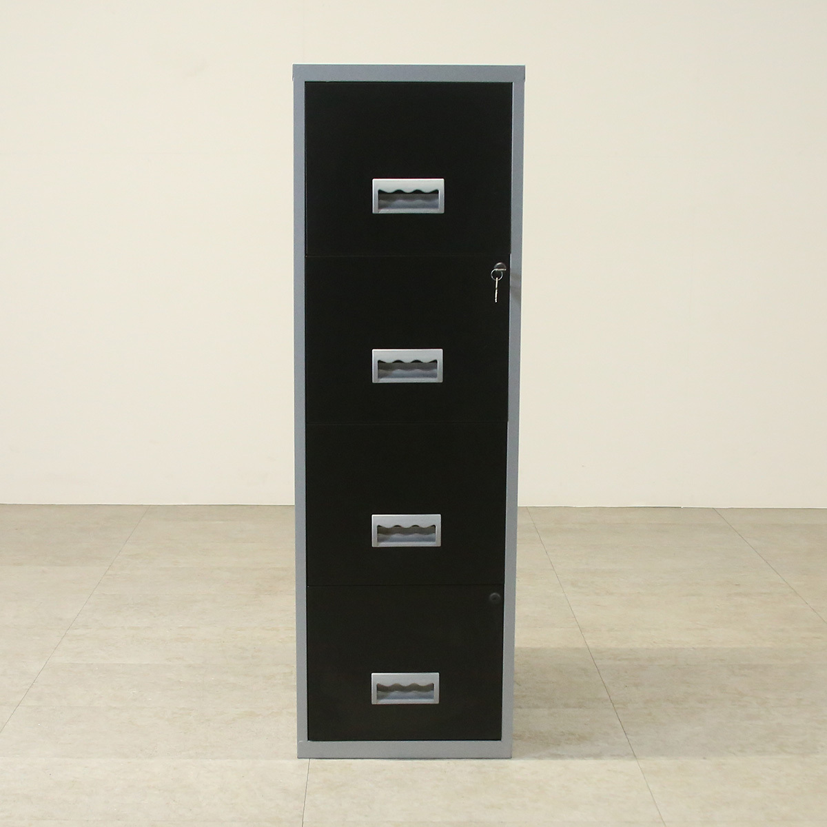 Black & Grey Filing Cabinet