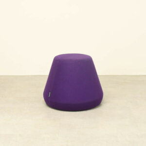 Assembly Room Hyde Purple Round Stacking Stool