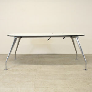 Bene White 1800 x 900 Meeting Desk / Table with Power/Data