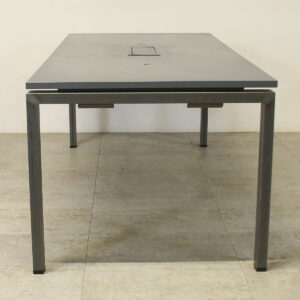 Black 1800 x 900 Meeting Table with Power/Data