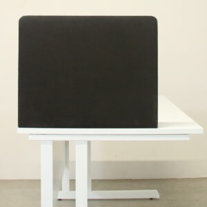 Black 600w Desk Mounted Screen