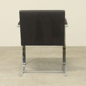 Black Suede Meeting Chair