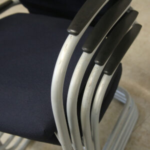 Blue Stacking Meeting Chair