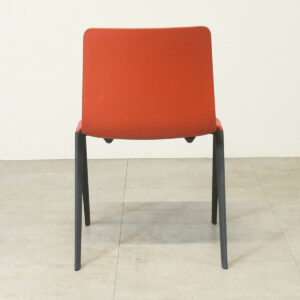 Brunner Red Plastic Stacking Chair