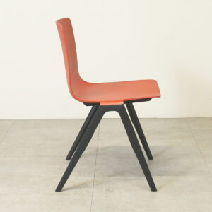 Brunner Red Plastic Stacking Chair