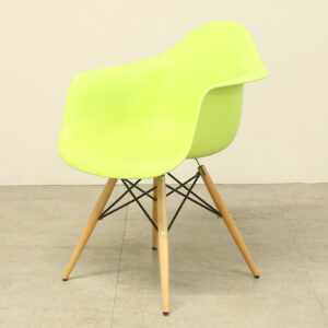 Green Plastic Cafe Chair