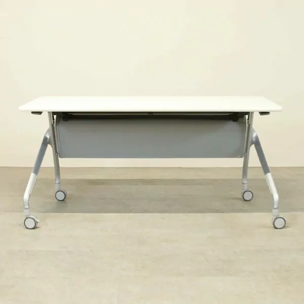 Kokuyo White Flip Top Table