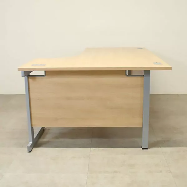 Oak 1800mm R/H Crescent Desk