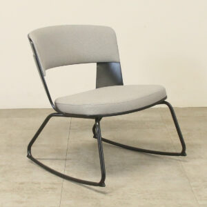 Okamur Grey Lives Lounge Chair Chair Skid Base