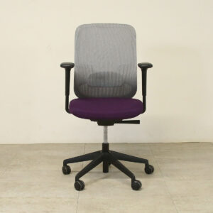 Orangebox Do Purple/Grey Mesh Back Operators Chair