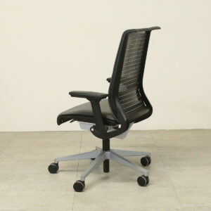 Steelcase Think Grey Mesh Back Operators Chair