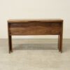 Sven Natural Walnut Veneer Folding Console Table - Ex Display