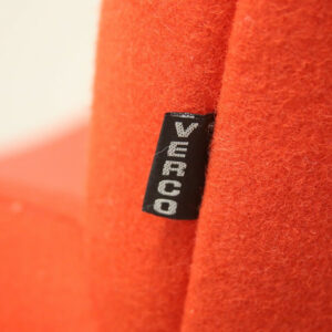 Verco Echo Lounge Visitors ECH2 Red Swivel Chair