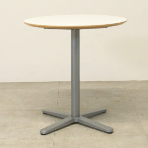 White 700 diameter Meeting Table