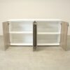 White/Forest Oak Credenza