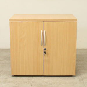 Beech D/H Double Door Cupboard