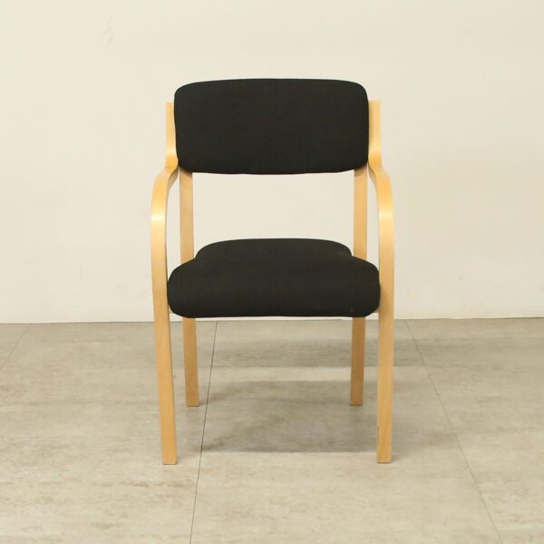 Black Stacking Meeting Chair