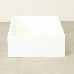 White Top Planter Box