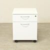 White Mobile Pedestal