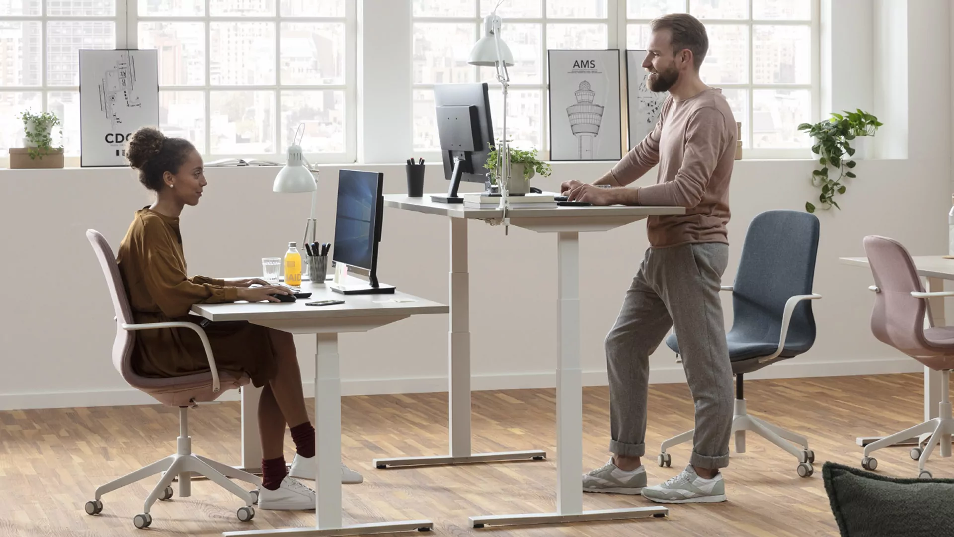 Ergonomic office desks for a healthier workspace LOF Office Furniture