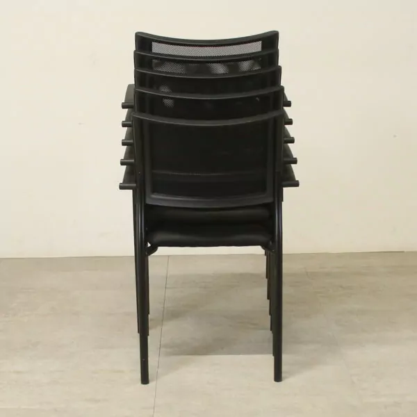 Dynamic Black Mesh Back Meeting Chair