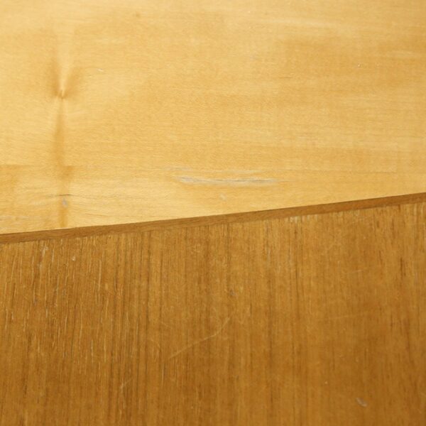 Beech Veneer with Oak Inlay 2000 x 1500 Meeting Table - ARY003DS