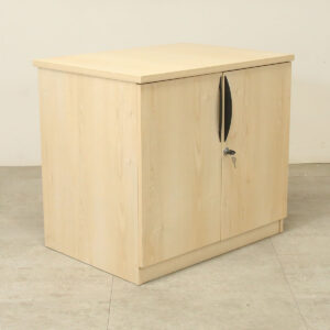 Maple Desk High D/D Cupboard