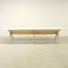 White 3400 x 1180 Boardroom Table - ENV352DS