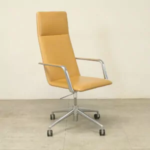 Brunner FinaSoft Tan Leather High Back Executive Chair
