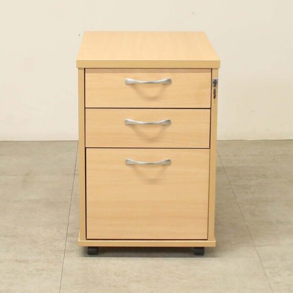Dams Beech Mobile Pedestal - Ex Display