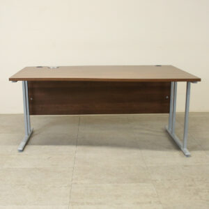 Walnut 1600mm R/H Wave Desk - CNS003
