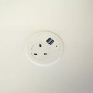 White Cable Port Power Pack