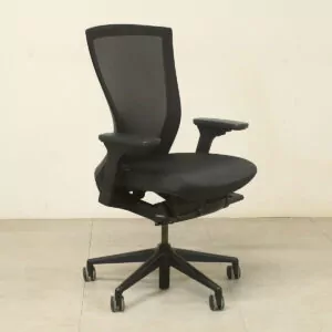 Bestuhl Black Mesh Back Operators Chair - ENV376