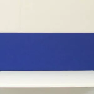 Blue 1390w Straight Desk Mounted Screen - CAT010