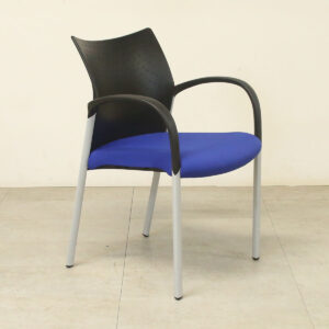 Senator Blue Trillipse Stacking Meeting Chair - ABA021