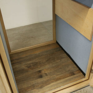 Spacestor Oak Veneer Phone Booth