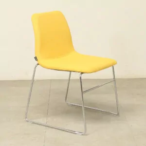 Naughtone Yellow Side Chair - WPB010