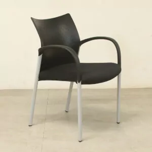 Senator Trillipse Black Stacking Meeting Chair - ABA034