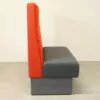 Senator Red & Grey 2 Seat High Back Breakout Seating