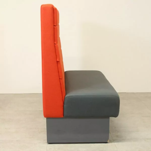 Senator Red & Grey 2 Seat High Back Breakout Seating