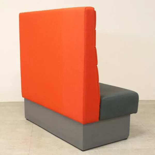 Senator Red & Grey 2 Seat High Back Breakout Seating