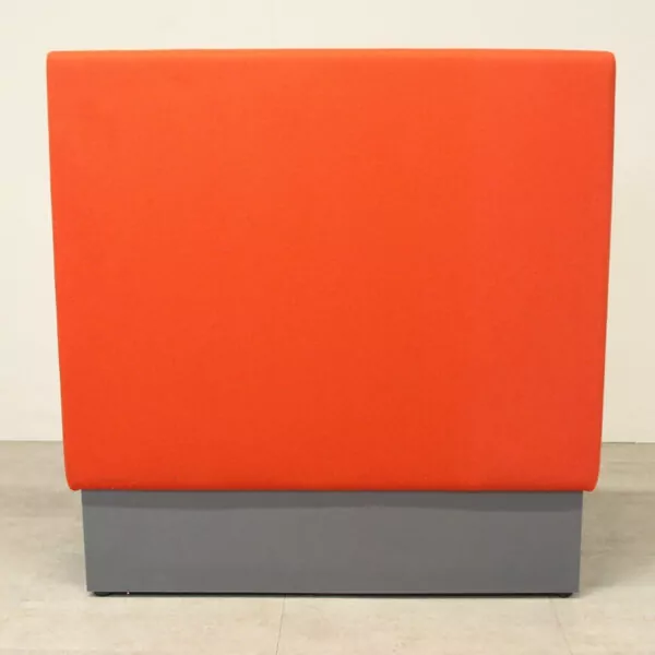 Senator Red & Grey 2 Seat High Back Breakout Seating