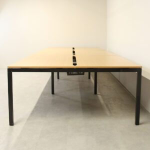 Techo Pod of 6 Straight 1600mm Oak Desks