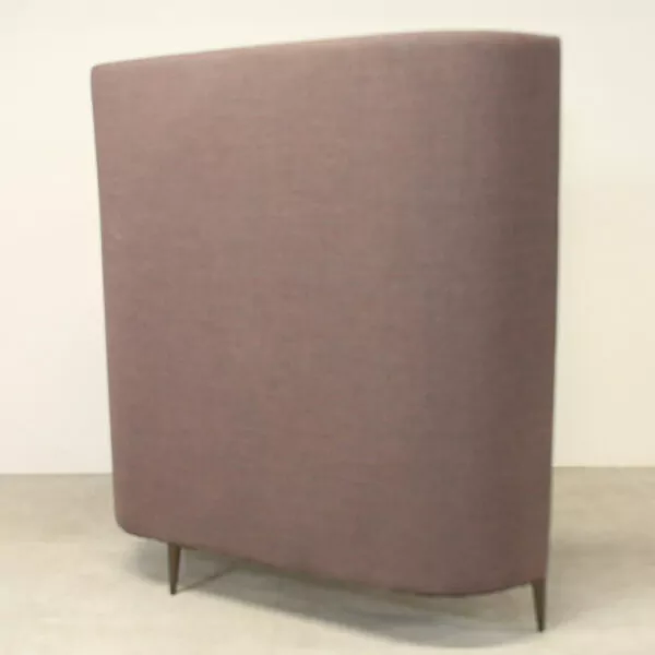 Single Person Focus/Study Booth in Taupe Fabric with Desk