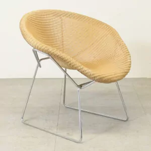 Lloyd Loom Satellite Wicker Lounge Chairs