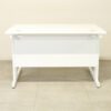 Olia White 1200mm Straight Desk -BRAND NEW - XOX001