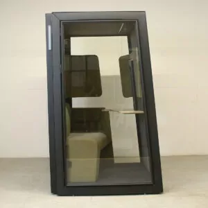 Orangebox On the QT Grey/Green R/H Personal Pod - CNR001