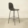 Allermuir Kin Black High Stool - LOC267DS