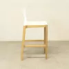 Boss Design Deuce White High Stool - LOC193