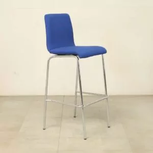 Dams Blue Stacking High Stool - BAU023